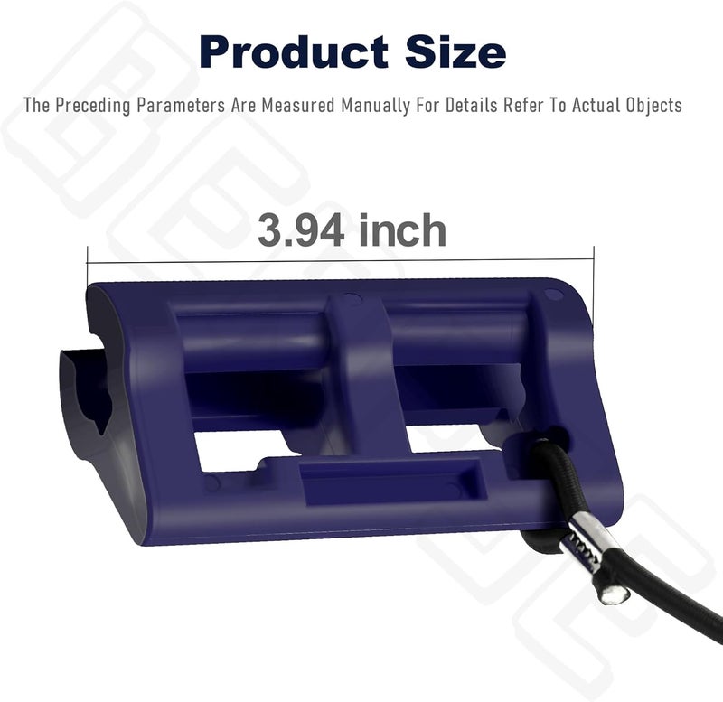 BERPSE 4" Outboard Motor Steering Lock/Hydraulic Steering Lock for Outboard Bass Boat Accessories, Transom Savers fit Outboard Motor Trailering/Transport - Prevent Swinging of Engine in Trailering (Blue) - Image 2